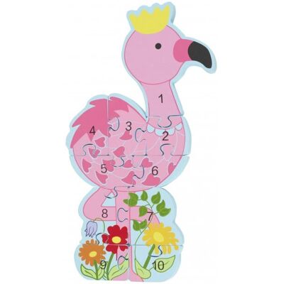Orange Tree Toys 46014 Puzzle - Tierzahlen 1-10 Orange Tree Toys 46014 Puzzle - Tierzahlen 1-10