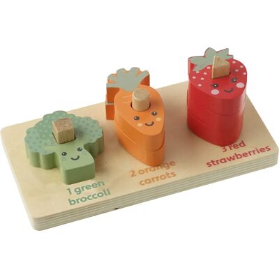 Orange Tree Toys Frühling Garten Zähl Gemüse Spielzeug - Spielzeug Orange Tree Toys Frühling Garten Zähl Gemüse Spielzeug - Spielzeug