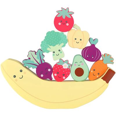 Orange Tree Toys Broccoli Carrot Tomato Veggies - Balancing Game Orange Tree Toys Broccoli Carrot Tomato Veggies - Balancing Game