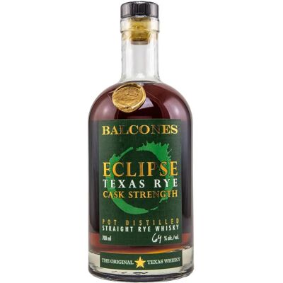 Balcones ECLIPSE TEXAS RYE Whisky de seigle à force de fût - Whisky - Publicité Balcones ECLIPSE TEXAS RYE Whisky de seigle à force de fût - Whisky - Publicité