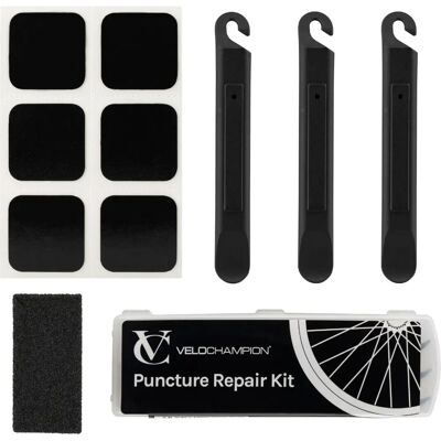 Kit de reparação de pneus de bicicleta sem cola - Preto - Tamanho único Kit de reparação de pneus de bicicleta sem cola - Preto - Tamanho único