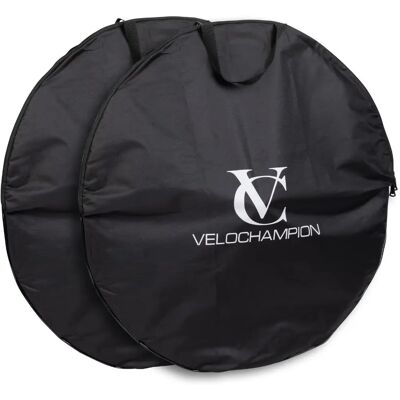 VeloChampion Sac à Roues 700c - Noir - Équipement de Voyage - Publicité VeloChampion Sac à Roues 700c - Noir - Équipement de Voyage - Publicité