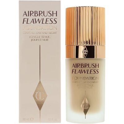 Charlotte Tilbury Airbrush Flawless Foundation - Full Coverage, Shade 6 Warm - 30ml Charlotte Tilbury Airbrush Flawless Foundation - Full Coverage, Shade 6 Warm - 30ml