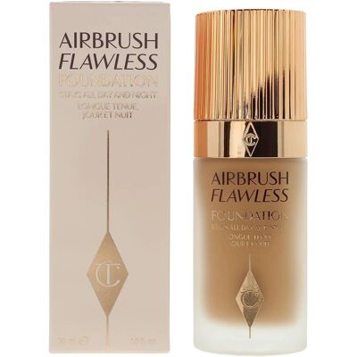 Charlotte Tilbury Airbrush Flawless Foundation - 12 Cool - Full Coverage - 30ml Charlotte Tilbury Airbrush Flawless Foundation - 12 Cool - Full Coverage - 30ml