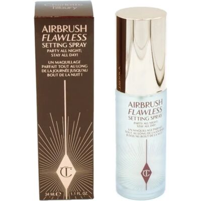 Charlotte Tilbury Travel Size Airbrush Flawless Setting Spray - 34 Ml - Makeup Fixer Charlotte Tilbury Travel Size Airbrush Flawless Setting Spray - 34 Ml - Makeup Fixer