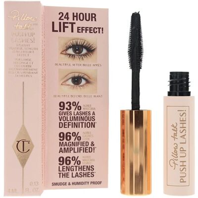 Rejseudgave Pillow Talk Push Up Mascara fra Charlotte Tilbury - Super Sort Rejseudgave Pillow Talk Push Up Mascara fra Charlotte Tilbury - Super Sort
