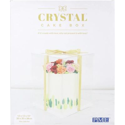 PME - CCB12 - Transparent - Square - cake storage container PME - CCB12 - Transparent - Square - cake storage container
