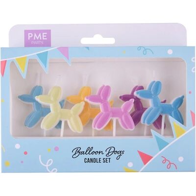 PME CA157 Mehrfarbige Ballon-Kerze - Kuchenkerze PME CA157 Mehrfarbige Ballon-Kerze - Kuchenkerze