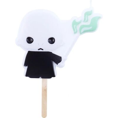 PME Lord Voldemort Noir et Blanc - bougie PME Lord Voldemort Noir et Blanc - bougie