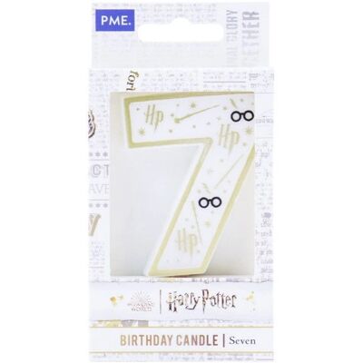 PME - HPW137 - Gold/White - 53x70mm - Vela de bolo PME - HPW137 - Gold/White - 53x70mm - Vela de bolo