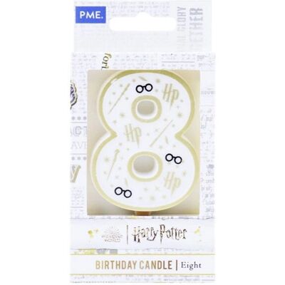 PME - HPW138 - Gold - Blanc - Bougie PME - HPW138 - Gold - Blanc - Bougie