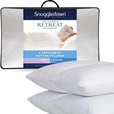 Snuggledown Luxury Microfiber Support Pillows - Pillows Snuggledown Luxury Microfiber Support Pillows - Pillows