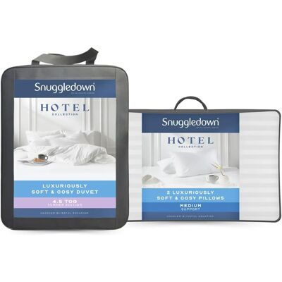 Snuggledown - Luxurious Hotel 4.5 Tog Summer Duvet - Duvet Snuggledown - Luxurious Hotel 4.5 Tog Summer Duvet - Duvet