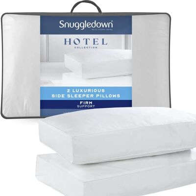 Snuggledown Snuggledown 2 Pack Side Sleeper Firm Support Pillows - Pillow Snuggledown Snuggledown 2 Pack Side Sleeper Firm Support Pillows - Pillow