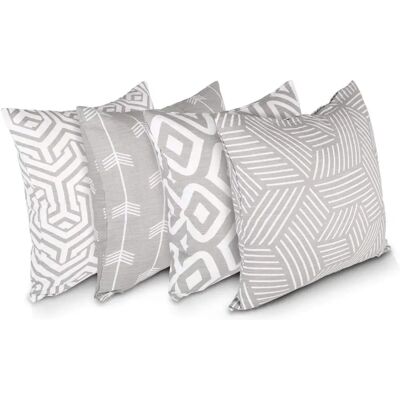 Penguin Home Cotton Cushion Covers - Grey - 45cm Penguin Home Cotton Cushion Covers - Grey - 45cm