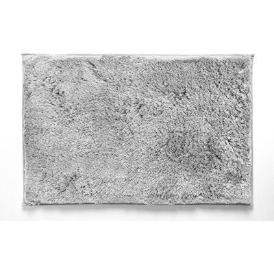 Penguin Home 3881 Tapis de bain en microfibre - Salle de bain, Cuisine - Argent Penguin Home 3881 Tapis de bain en microfibre - Salle de bain, Cuisine - Argent