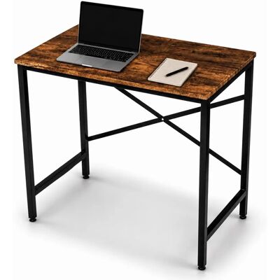Oypla - 80cm Heavy Duty Industrial Writing Computer Desk - Desk Oypla - 80cm Heavy Duty Industrial Writing Computer Desk - Desk