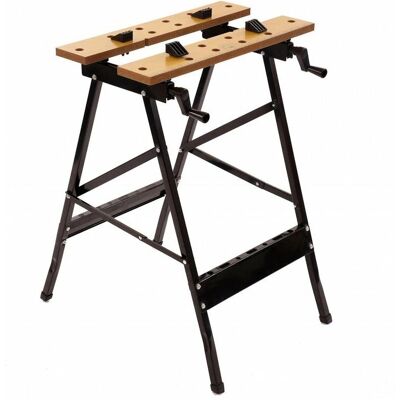 Oypla - Folding Trestle - 100kg - Portable - Workbench Oypla - Folding Trestle - 100kg - Portable - Workbench