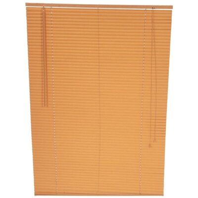 Oypla - 100x150cm PVC Teak - Wood grain - Venetian blinds Oypla - 100x150cm PVC Teak - Wood grain - Venetian blinds