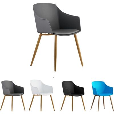 Life Interiors Silla Federica - Gris Life Interiors Silla Federica - Gris
