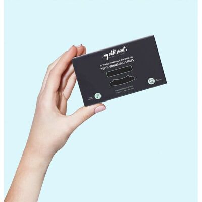 My White Secret Charcoal and Coconut Oil Whitening Strips - Teeth My White Secret Charcoal and Coconut Oil Whitening Strips - Teeth