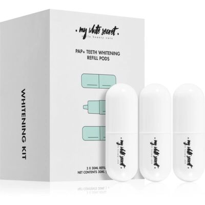 My White Secret PAP+ Teeth Whitening Refill Pods - Refill de gel de albire a dinților My White Secret PAP+ Teeth Whitening Refill Pods - Refill de gel de albire a dinților
