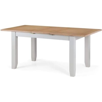 Julian Bowen Richmond 140cm Grey and Oak Extending Dining Table - Dining Table Julian Bowen Richmond 140cm Grey and Oak Extending Dining Table - Dining Table