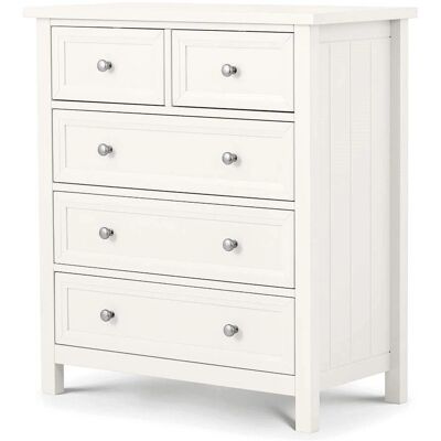 Julian Bowen Maine Surf White 3+2 Schubladenschrank Julian Bowen Maine Surf White 3+2 Schubladenschrank