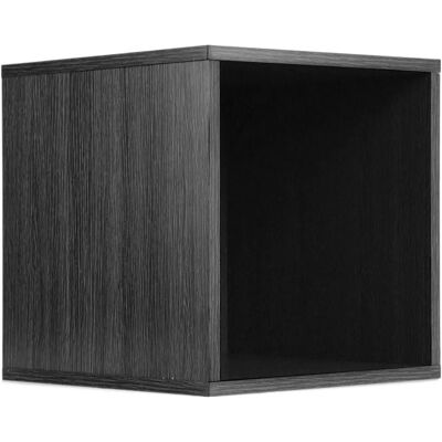 Charles Jacobs Vinyl Cube Storage Box - LP Record Organizer Black Charles Jacobs Vinyl Cube Storage Box - LP Record Organizer Black