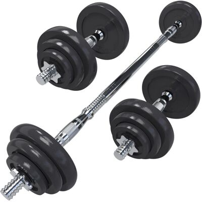 GYM MASTER - Cast Iron - Adjustable - Dumbbell Barbell GYM MASTER - Cast Iron - Adjustable - Dumbbell Barbell