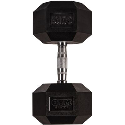 GYM MASTER - Hex Dumbbells 1-30kg - Dumbbells GYM MASTER - Hex Dumbbells 1-30kg - Dumbbells