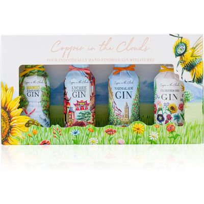 Copper in the Clouds Gin Miniatures - 4x 5cl Copper in the Clouds Gin Miniatures - 4x 5cl