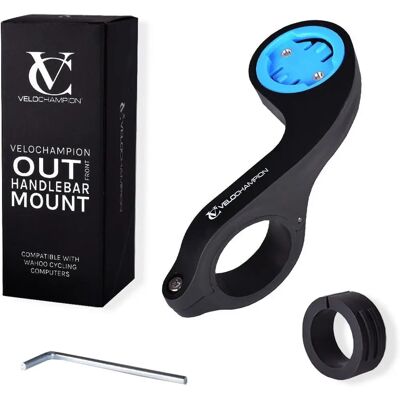 VeloChampion Wahoo Computer Mount - Durável, Seguro - Suporte para Computador de Bicicleta VeloChampion Wahoo Computer Mount - Durável, Seguro - Suporte para Computador de Bicicleta