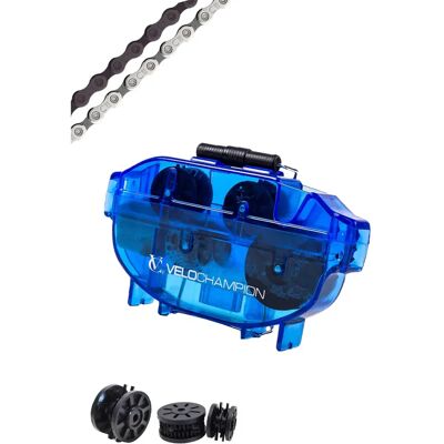 VeloChampion - Chain Cleaner - Black - Chain Cleaning Tool VeloChampion - Chain Cleaner - Black - Chain Cleaning Tool
