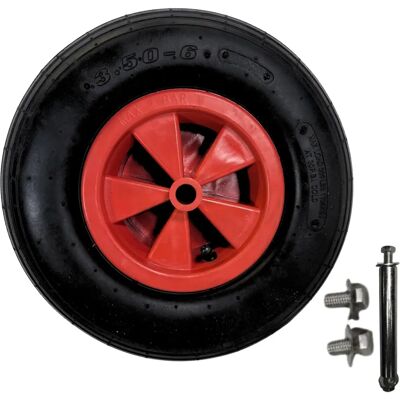 Samuel Alexander Replacement 13" x 3" Pneumatic Garden Wheelbarrow Wheel - Wheelbarrow Wheel Samuel Alexander Replacement 13" x 3" Pneumatic Garden Wheelbarrow Wheel - Wheelbarrow Wheel
