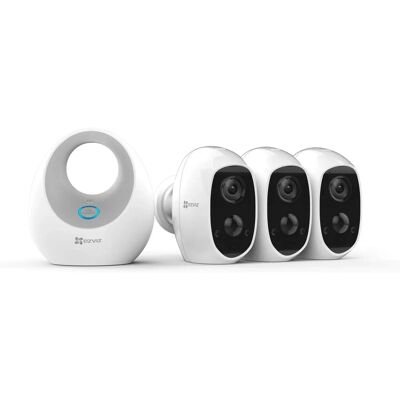 Ezviz W2d-B3 Security System - White HD 1080p Wireless Kit Ezviz W2d-B3 Security System - White HD 1080p Wireless Kit