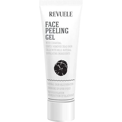 Revuele Face Peeling Gel Charcoal - Deep Cleansing & Exfoliating - 80ml Revuele Face Peeling Gel Charcoal - Deep Cleansing & Exfoliating - 80ml