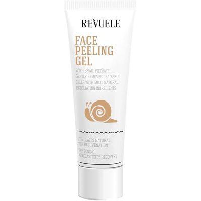 Revuele Face Peeling Gel Snail Filtrate - Brightening Enzymatic Facial Scrub 80ml Revuele Face Peeling Gel Snail Filtrate - Brightening Enzymatic Facial Scrub 80ml