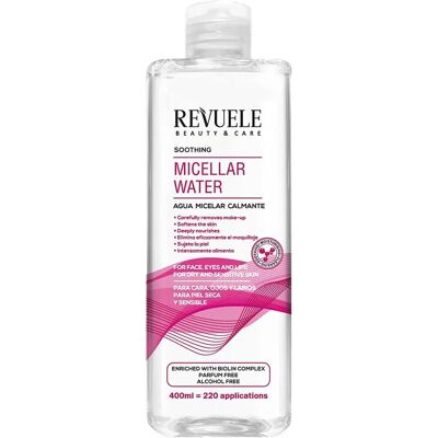 Revuele Micellar Water Soothing - Nettoyant facial - Peau sensible Revuele Micellar Water Soothing - Nettoyant facial - Peau sensible