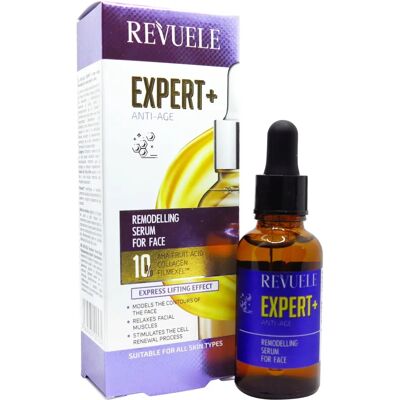 Revuele Expert+ Anti-Age Remodelling Serum - Facial Serum for Firmness, Wrinkles, Youthful Skin Revuele Expert+ Anti-Age Remodelling Serum - Facial Serum for Firmness, Wrinkles, Youthful Skin