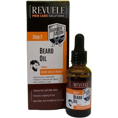 Revuele Men Care Solutions Barber Salon Beard Oil - 30ml Revuele Men Care Solutions Barber Salon Beard Oil - 30ml
