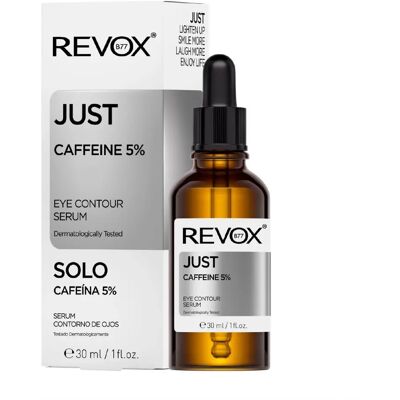 Revox B77 Just Koffein 5 % Augenserum - Augenserum gegen geschwollene und dunkle Ringe Revox B77 Just Koffein 5 % Augenserum - Augenserum gegen geschwollene und dunkle Ringe