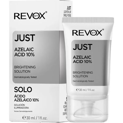 Revox B77 Just Azelaic Acid 10% Aufhellende Emulsion - Helleres Gesicht Revox B77 Just Azelaic Acid 10% Aufhellende Emulsion - Helleres Gesicht