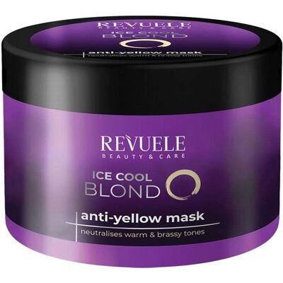 Revuele Ice Cool Blonde Hair Mask - Neutralizes Yellow Tones Revuele Ice Cool Blonde Hair Mask - Neutralizes Yellow Tones