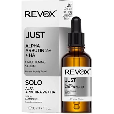 Revox B77 Solo Alpha Arbutin 2% + HA Ser de Lumină - Față & Gât Revox B77 Solo Alpha Arbutin 2% + HA Ser de Lumină - Față & Gât