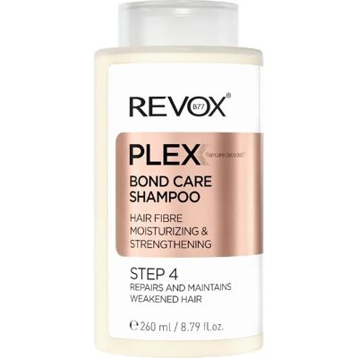 Șampon Revox B77 Plex Bond Care Pasul 4 - Repararea Părului Deteriorat, Vopsit Șampon Revox B77 Plex Bond Care Pasul 4 - Repararea Părului Deteriorat, Vopsit