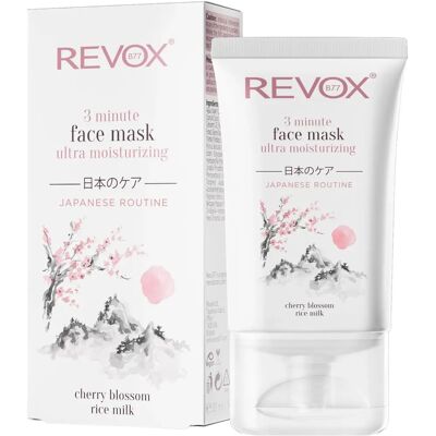 Revox B77 Ritual Japonez Masca Facială 3 Min - Masca Facială Revox B77 Ritual Japonez Masca Facială 3 Min - Masca Facială