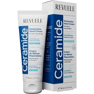 Revuele Ceramide Restorative Hand Cream - Moisturizing Hand Cream 80ml Revuele Ceramide Restorative Hand Cream - Moisturizing Hand Cream 80ml