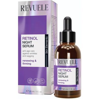 Revuele Retinol Night Serum - Anti-wrinkle Night Serum with Firming Effect Revuele Retinol Night Serum - Anti-wrinkle Night Serum with Firming Effect