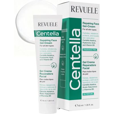Revuele Centella Moisturising Gel Cream - Skin Renewal 40ml Revuele Centella Moisturising Gel Cream - Skin Renewal 40ml